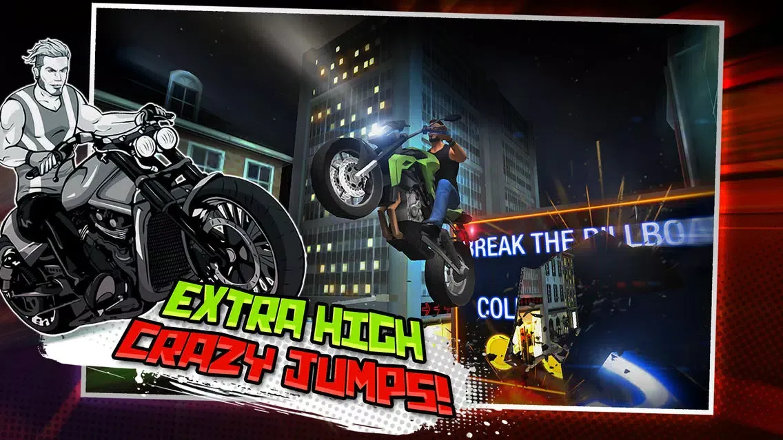 Capturas de tela do Motor-Bike Drag Racing Hero - Real Driving Simulator Road Race Rivals Game