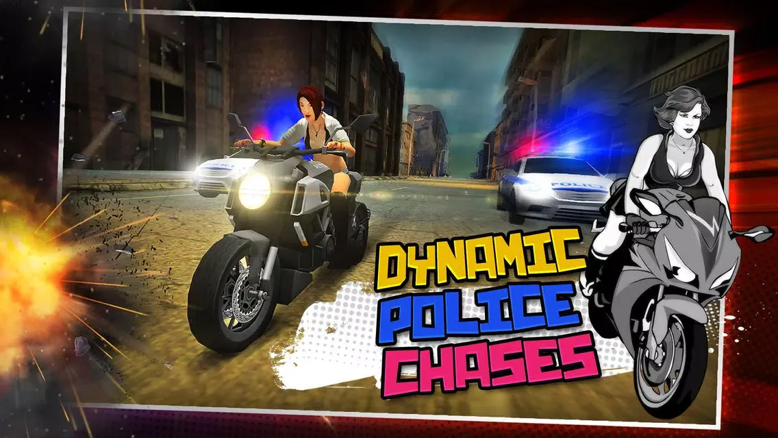 Capturas de tela do Motor-Bike Drag Racing Hero - Real Driving Simulator Road Race Rivals Game