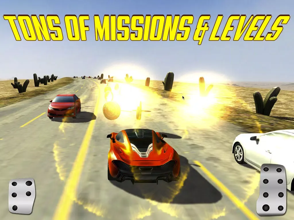 Capturas de tela do Traffic Race Mania - Real Endless Car Racing Run Game iPad 