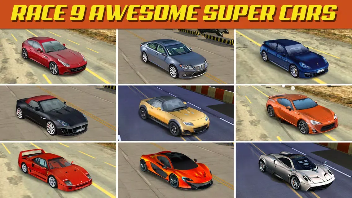 Capturas de tela do Traffic Race Mania - Real Endless Car Racing Run Game