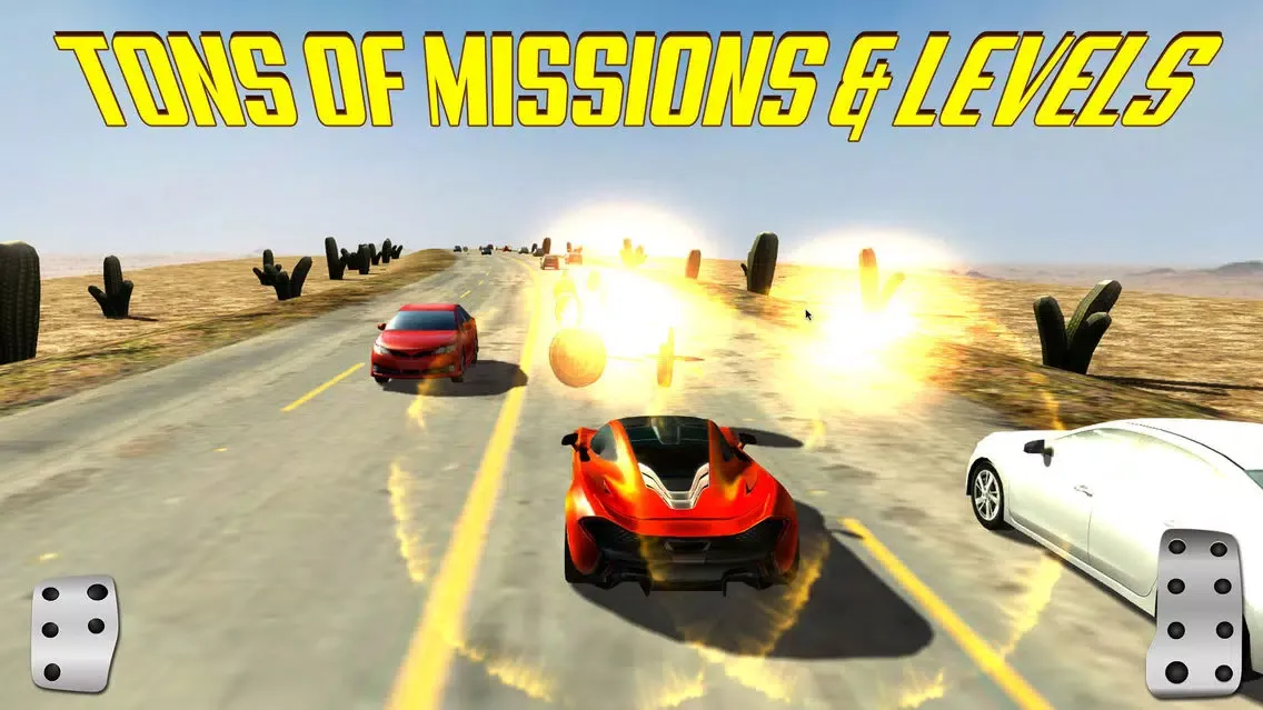 Capturas de tela do Traffic Race Mania - Real Endless Car Racing Run Game