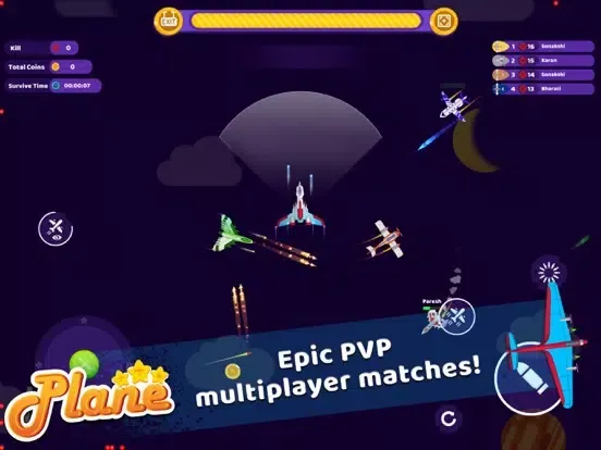 Screenshot di Plane Wars: Air Combat Games iPad 