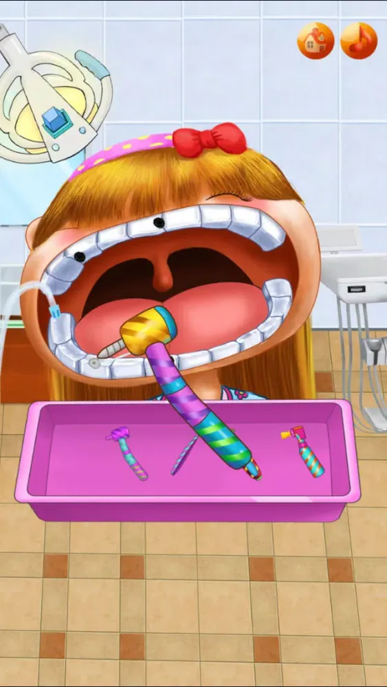Cute Dentist @ Little Doctor Nose Office:Fun Baby Hair Salon and Spa Kids Teeth Games For Girl. Screenshots