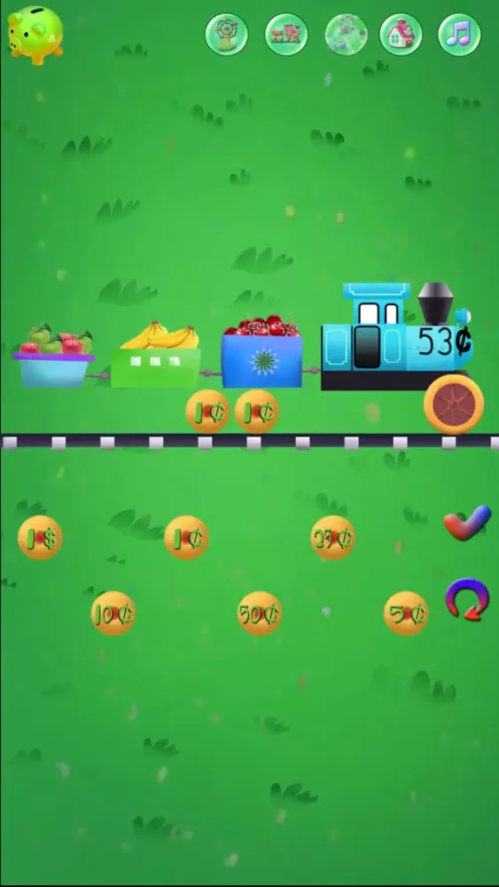 Captures d'écran de Coins Counting:Elementary Math