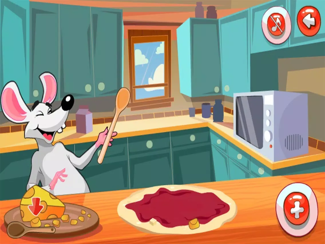 Mouse amazing - cooking and Dress up vs bad cat iPad  स्क्रीनशॉट
