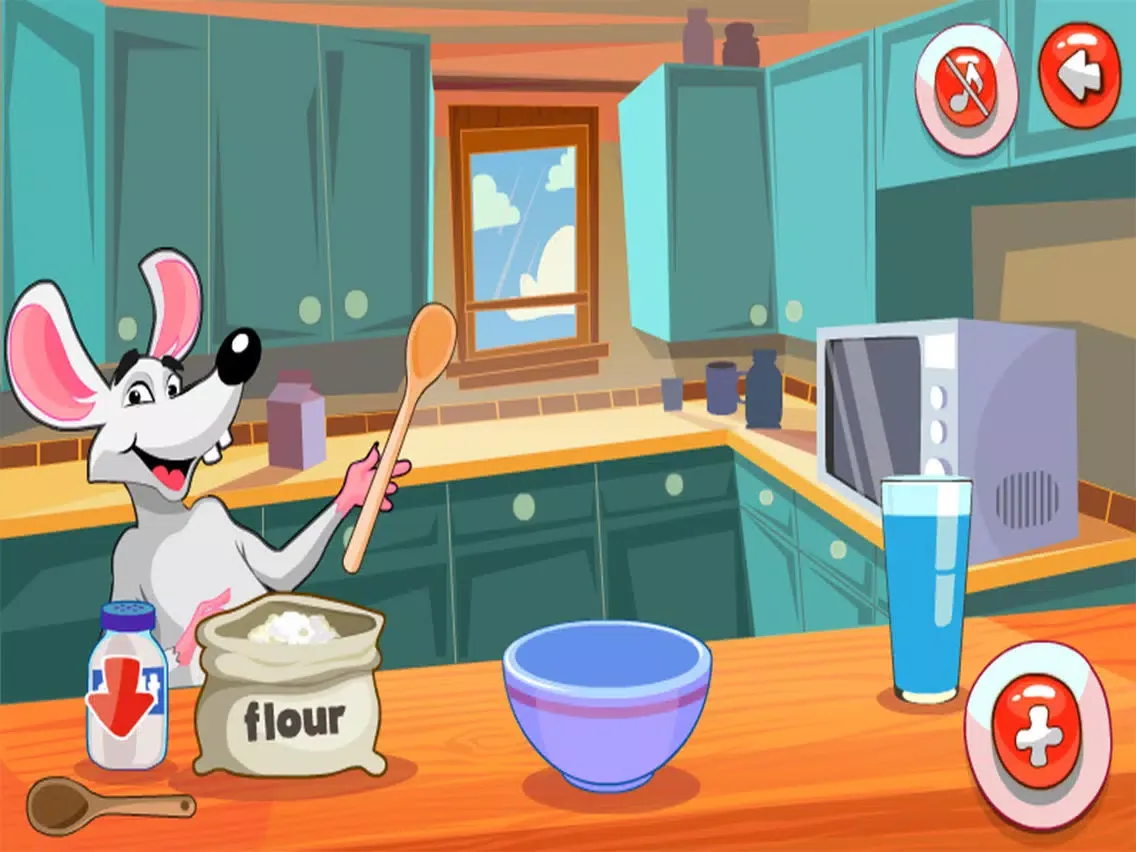 Mouse amazing - cooking and Dress up vs bad cat iPad  स्क्रीनशॉट