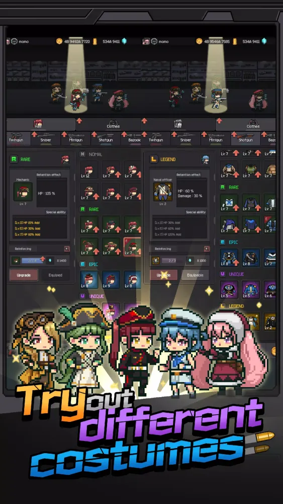 Gun and Girls : Gunner Maker Screenshots