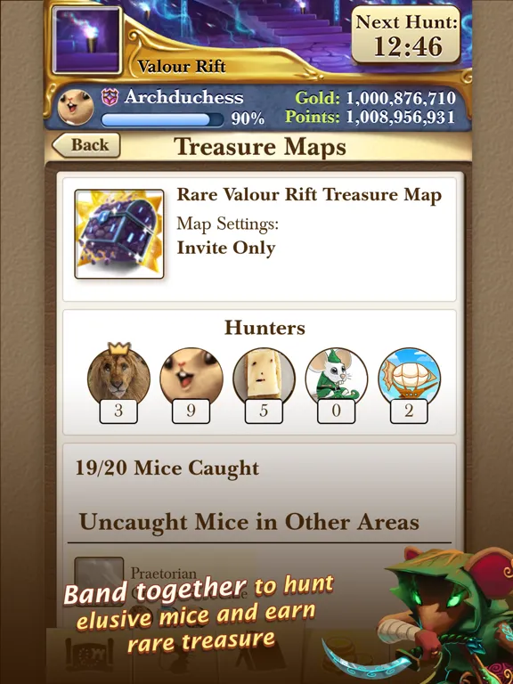 Captures d'écran de MouseHunt: Massive-Passive RPG iPad 