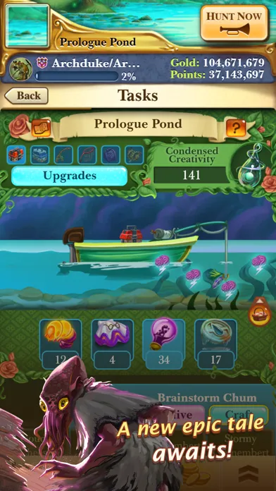 Captures d'écran de MouseHunt: Massive-Passive RPG
