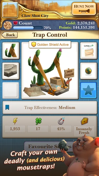 Captures d'écran de MouseHunt: Massive-Passive RPG