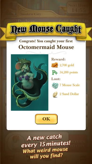Captures d'écran de MouseHunt: Massive-Passive RPG