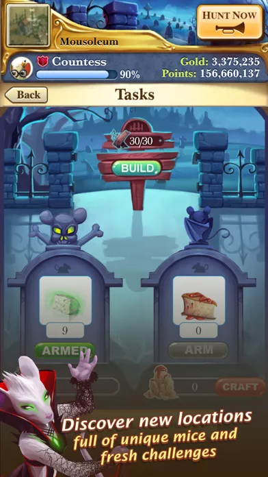 Captures d'écran de MouseHunt: Massive-Passive RPG