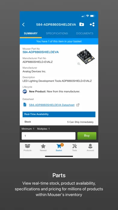 Mouser Ekran Görüntüleri