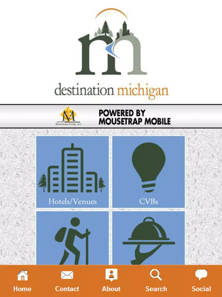 Destination Michigan iPad  スクリーンショット