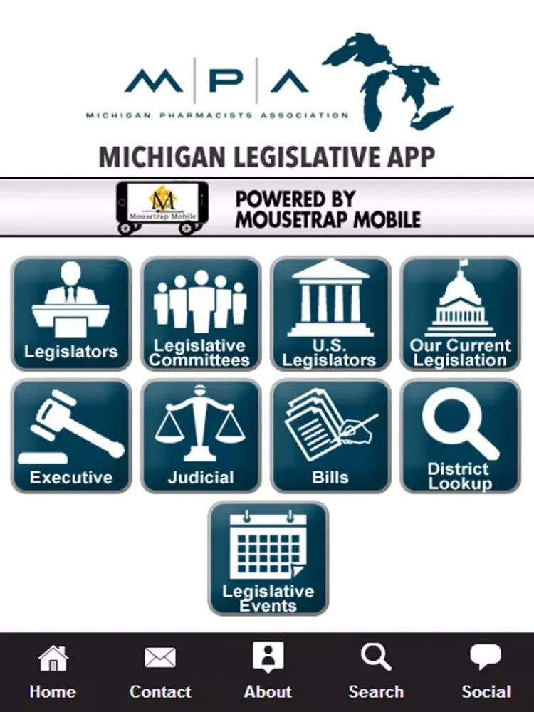 صور MPA Legislative App iPad 