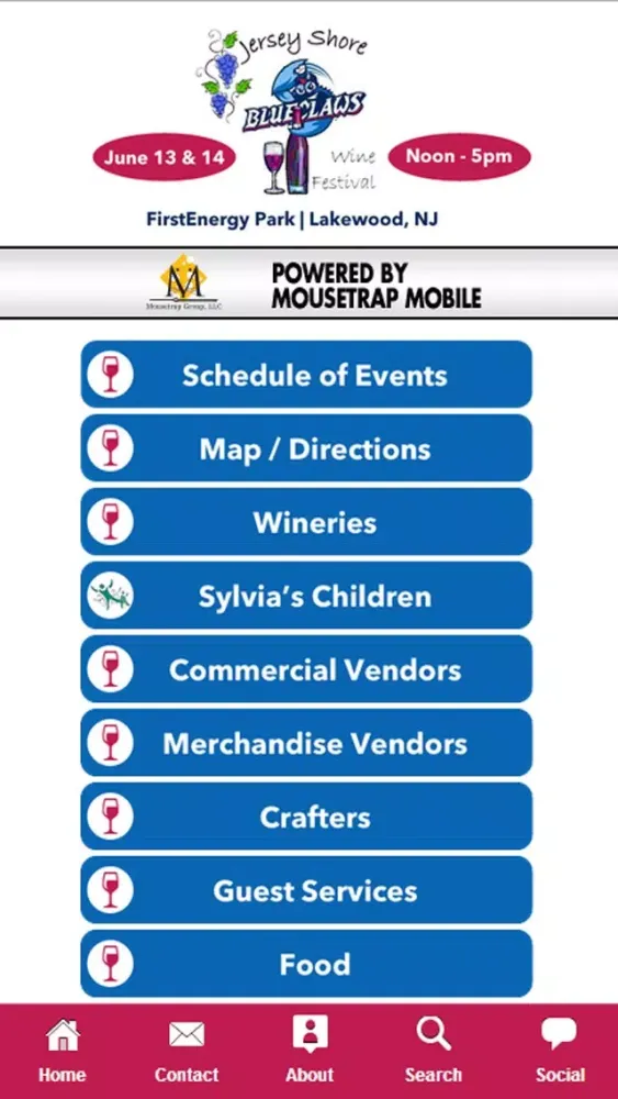 Jersey Shore Wine Festival应用截图