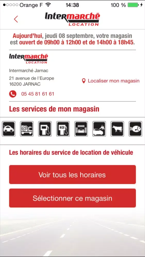 Intermarché Location véhicules Ekran Görüntüleri