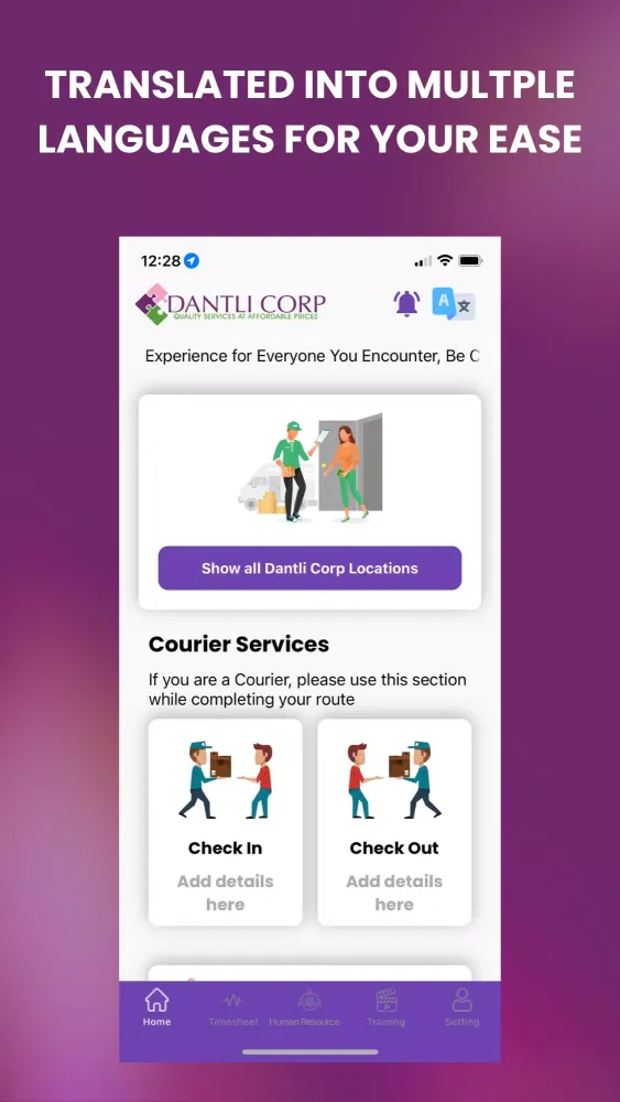 Screenshot di Dantli Corp