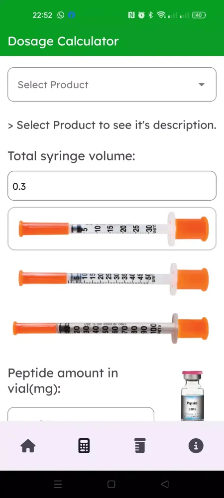 Peptide Pocket Reference Guide स्क्रीनशॉट