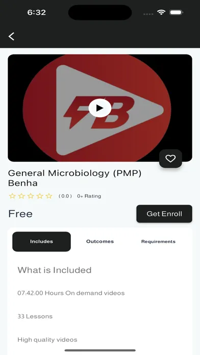 Zrzuty ekranu FB Courses