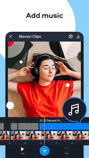 Zrzuty ekranu Movavi Clips - Video Editor