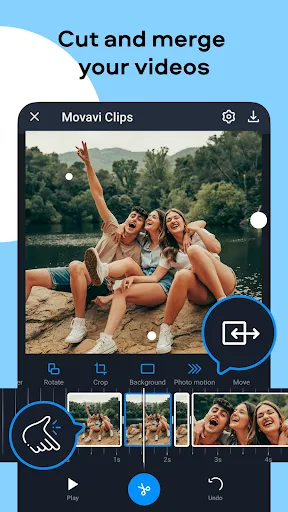 Zrzuty ekranu Movavi Clips - Video Editor