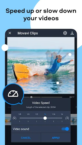 Zrzuty ekranu Movavi Clips - Video Editor