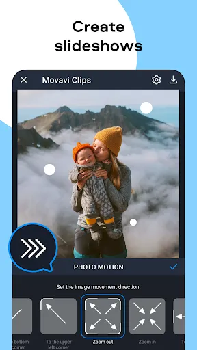 Zrzuty ekranu Movavi Clips - Video Editor