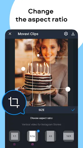 Zrzuty ekranu Movavi Clips - Video Editor