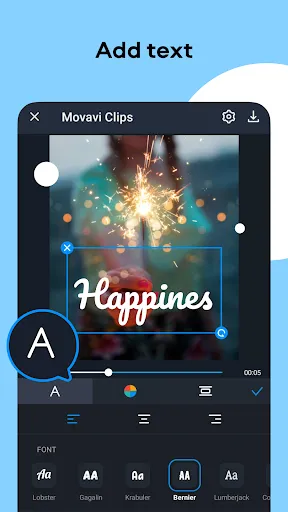 Zrzuty ekranu Movavi Clips - Video Editor