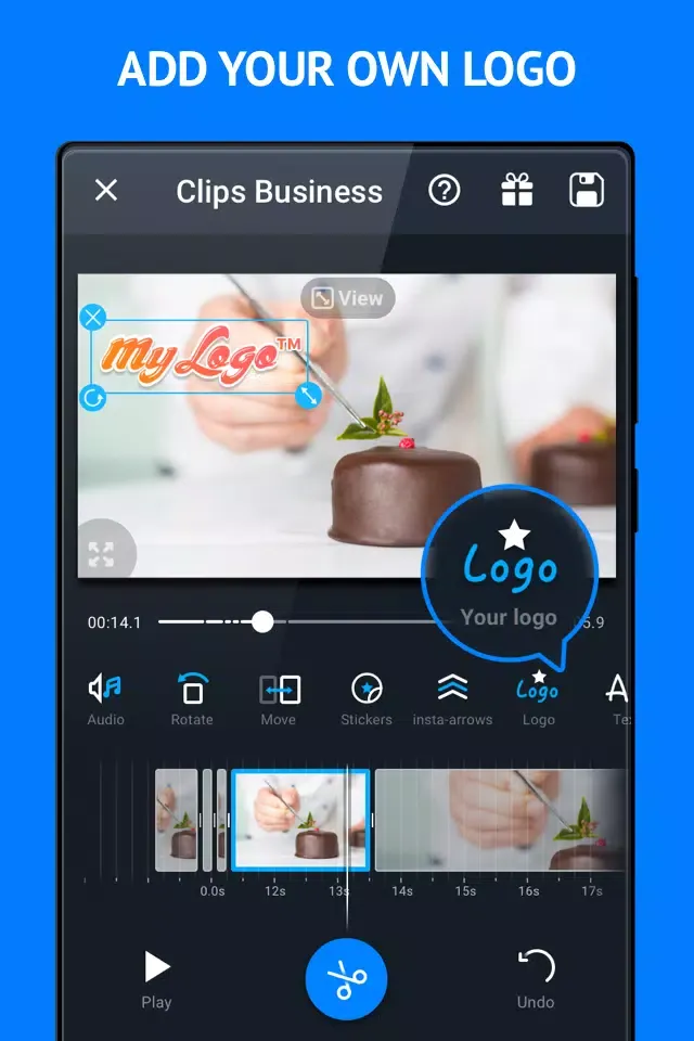 Capturas de pantalla de Clips Business