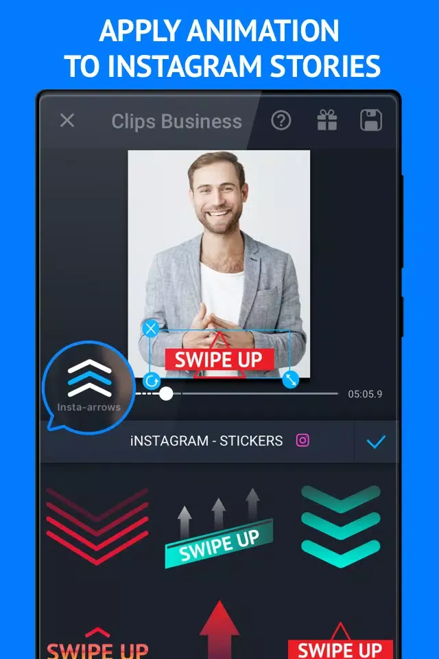 Capturas de pantalla de Clips Business