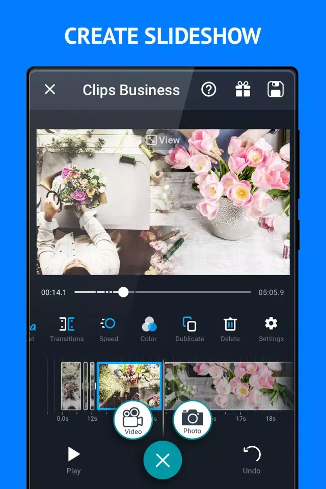 Capturas de pantalla de Clips Business