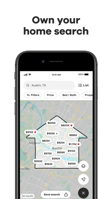 Screenshot di Realtor.com Real Estate & Rent