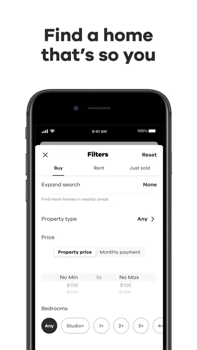 Screenshot di Realtor.com Real Estate & Rent