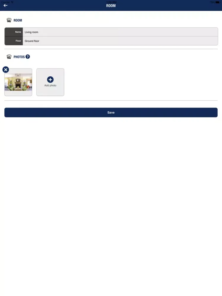 Ballards Survey App iPad  Ekran Görüntüleri