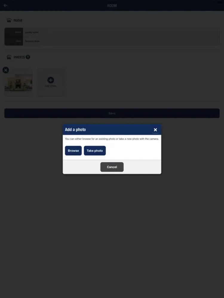 Ballards Survey App iPad  Ekran Görüntüleri