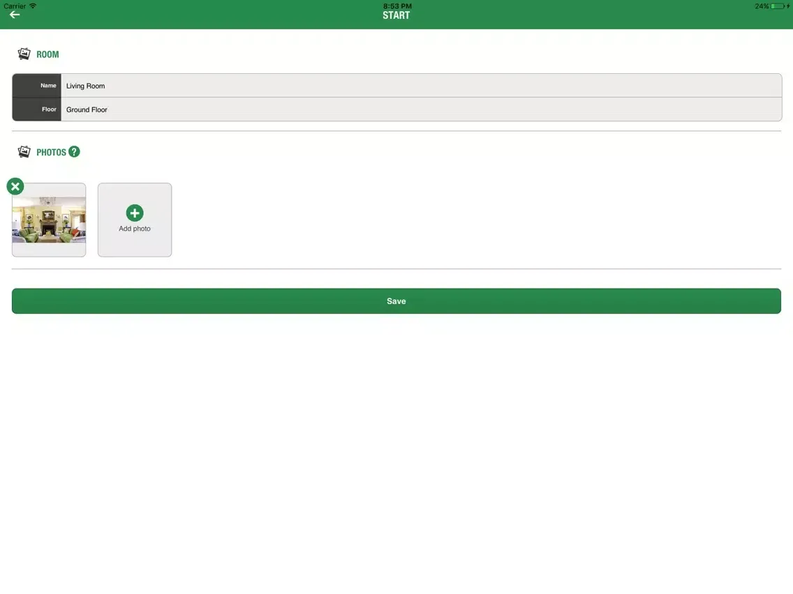 Capturas de tela do Chudley Removal Quote App iPad 