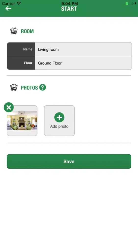 Capturas de tela do Chudley Removal Quote App