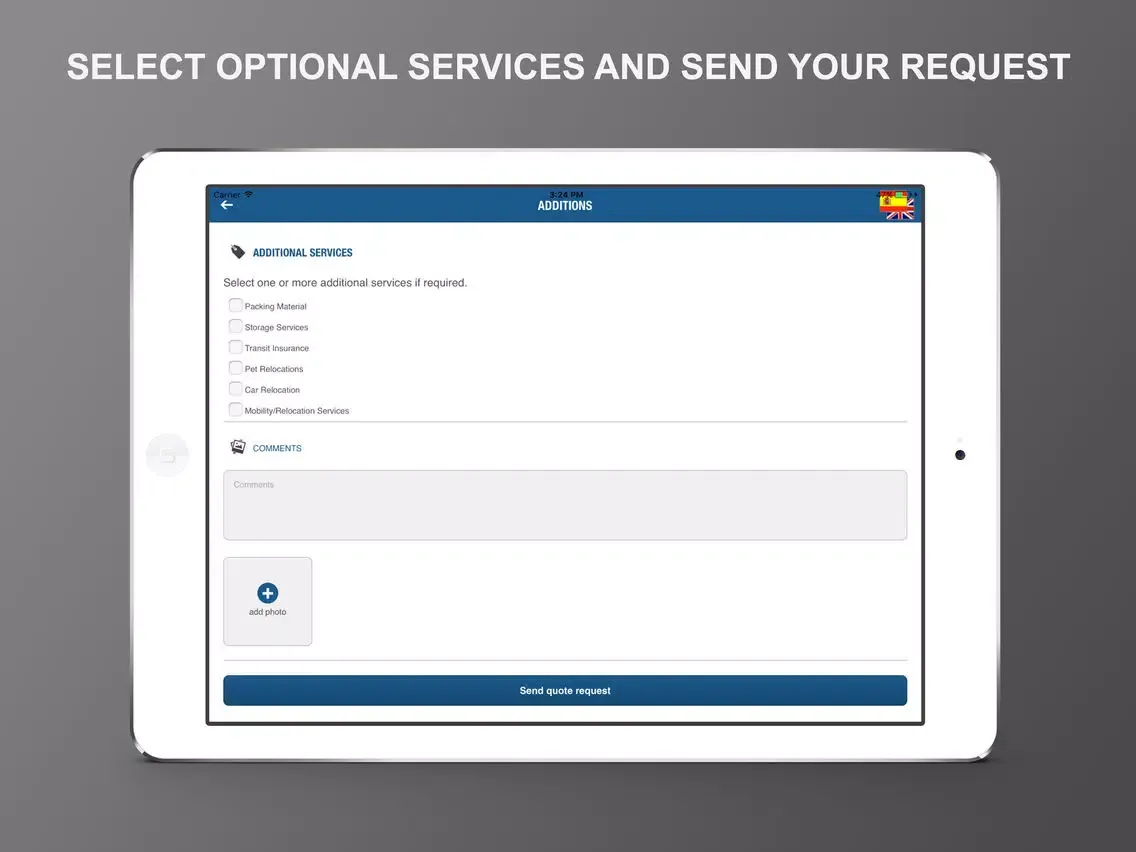 صور Global Relocations iPad 