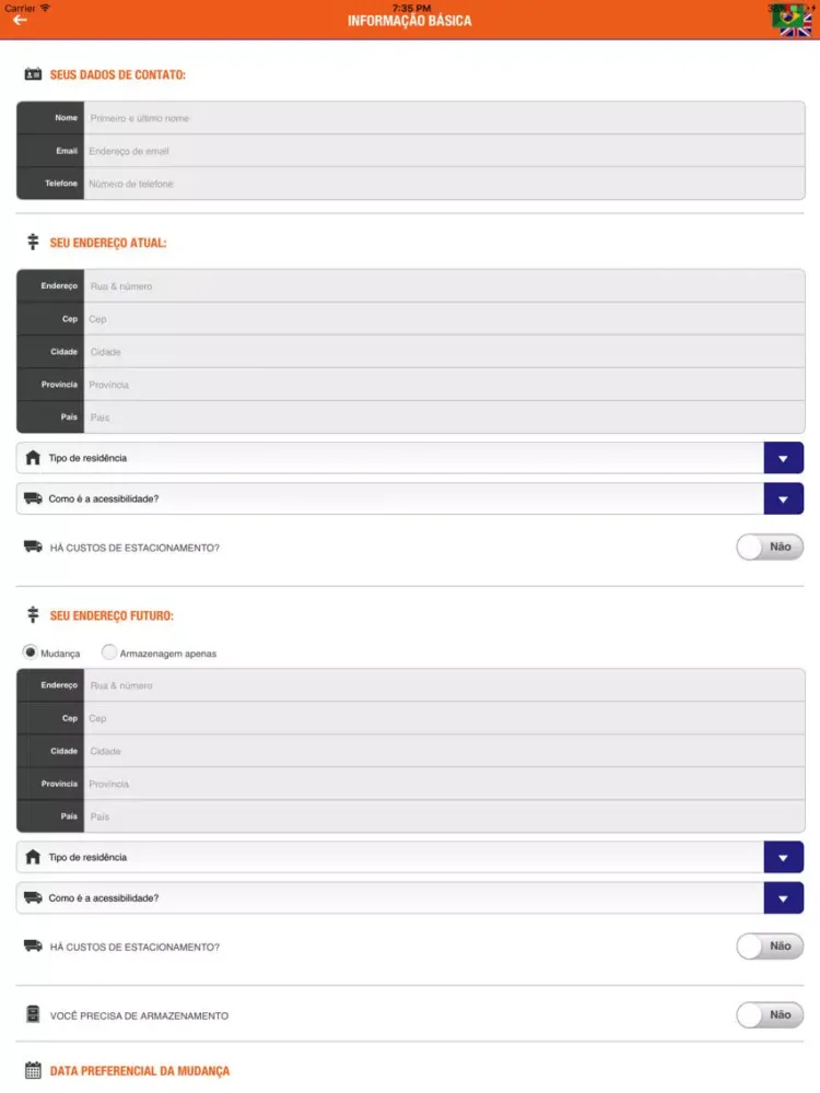 Zrzuty ekranu G-inter Survey App iPad 