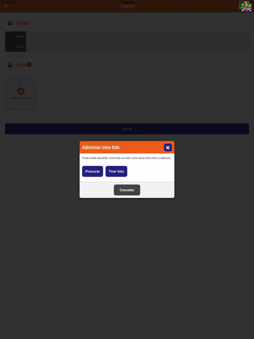 G-inter Survey App iPad  Screenshots