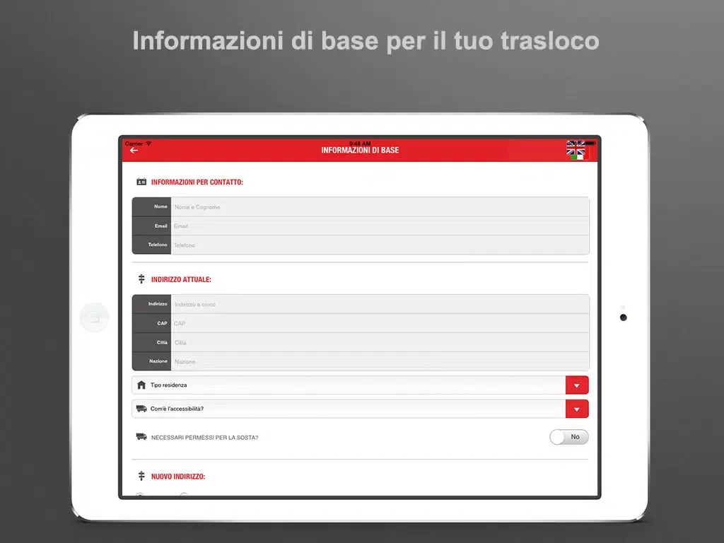 Movart Traslochi iPad 应用截图