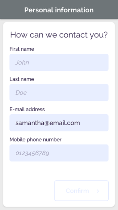 Self SurveyApp স্ক্রিনশট