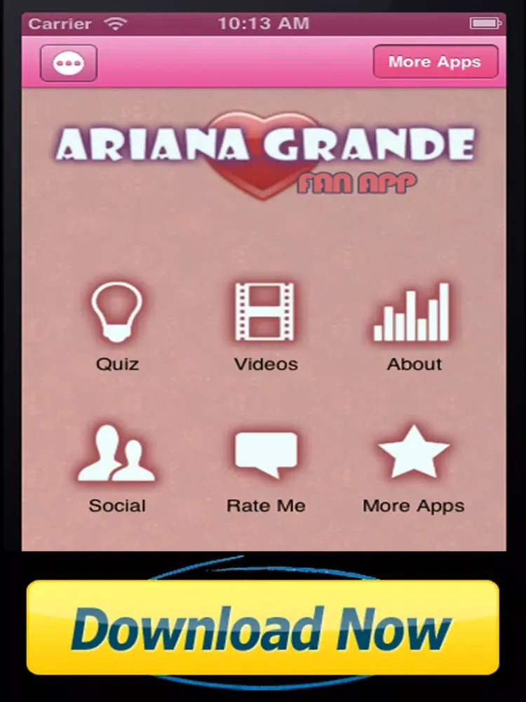 Captures d'écran de FunApps - Ariana Grande Edition iPad 