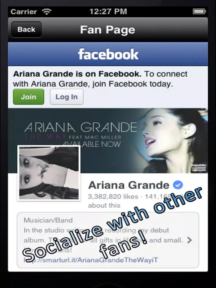 Captures d'écran de FunApps - Ariana Grande Edition iPad 