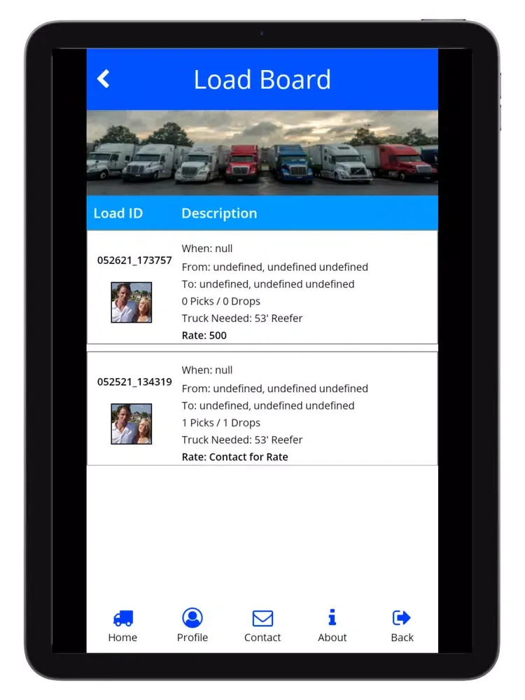 Tangkapan skrin Movefax Safer Web iPad 