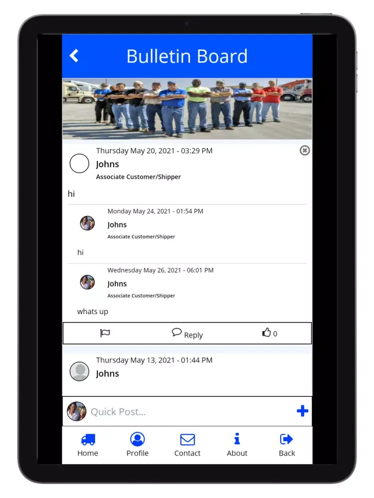 Tangkapan skrin Movefax Safer Web iPad 
