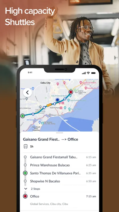 Screenshot di MoveInSync
