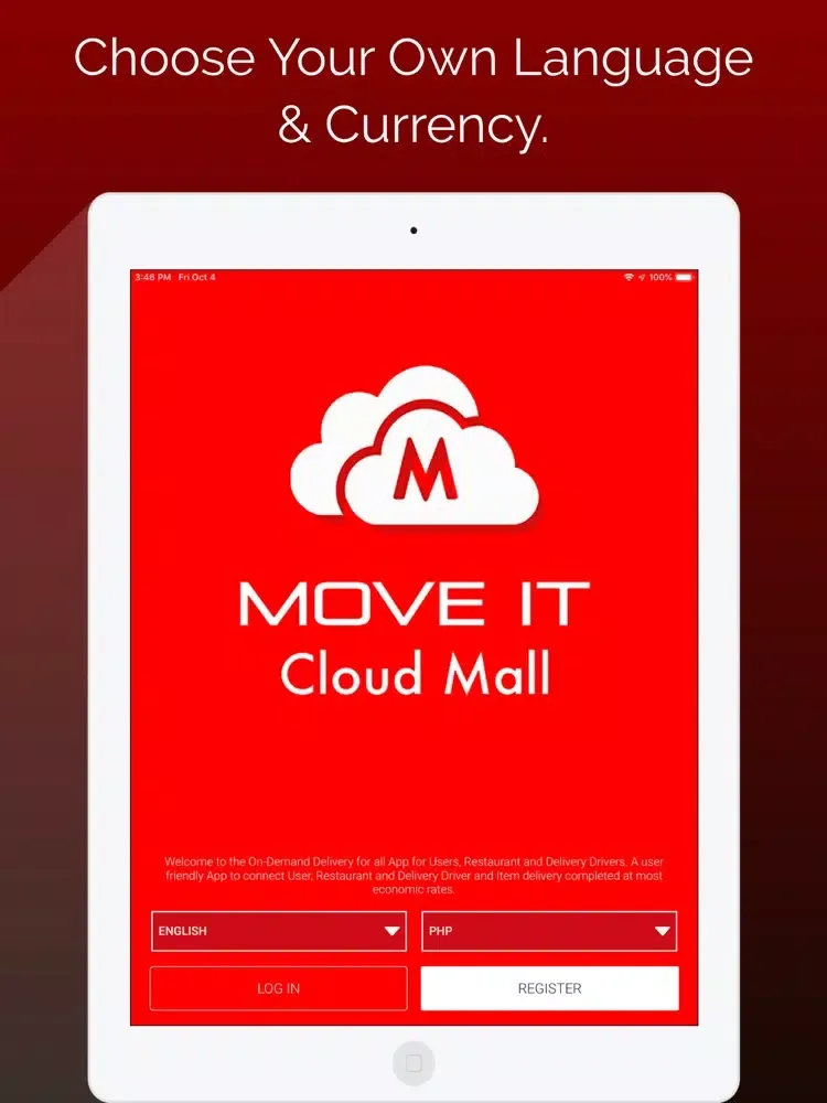 Move It Cloud Mall iPad  स्क्रीनशॉट